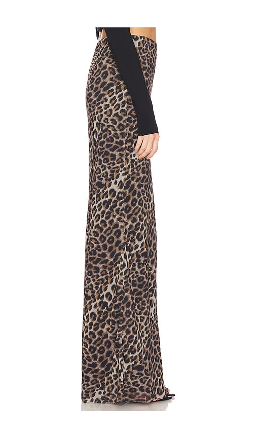 view 3 of 6 Atwood Maxi Skirt in Liquid Leopard