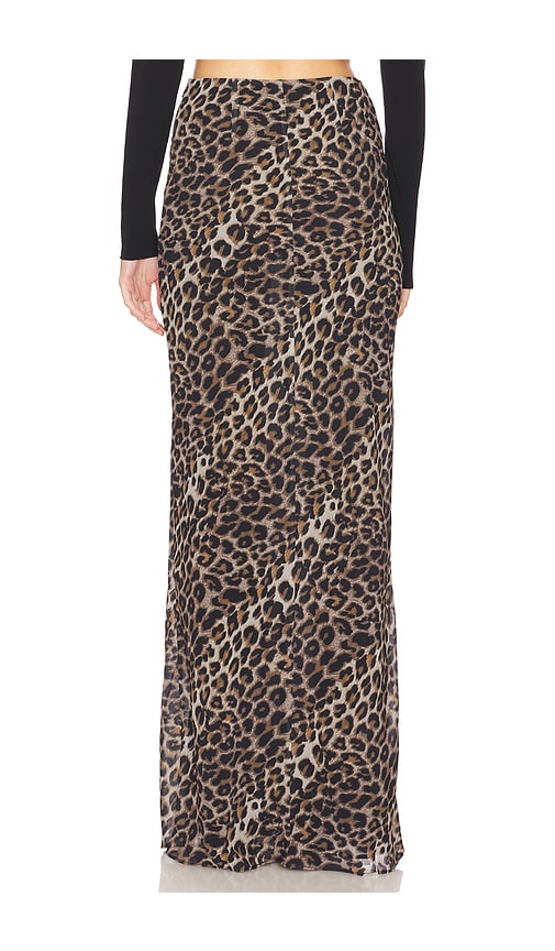 view 4 of 6 Atwood Maxi Skirt in Liquid Leopard