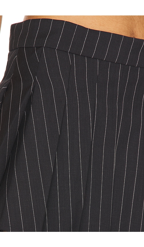 view 6 of 6 Mia Skirt in Pinstripe