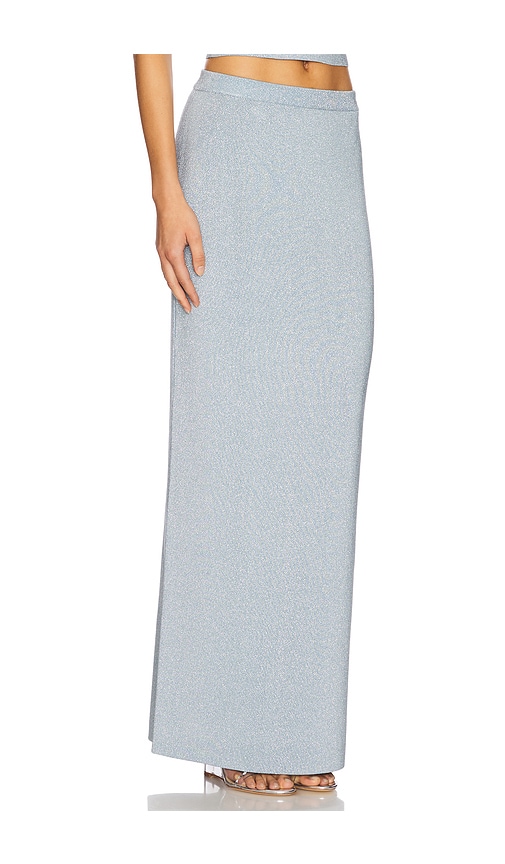 view 2 of 6 Carla Maxi Skirt in Ice Blue