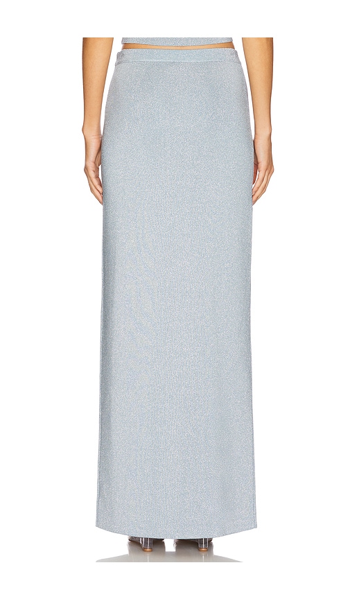 view 4 of 6 Carla Maxi Skirt in Ice Blue