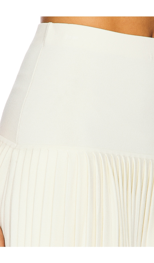 view 6 of 6 Zyla Mini Skirt in Ivory