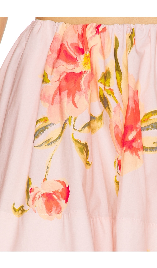 view 6 of 6 Petal Mini Skirt in Pink Nola Floral