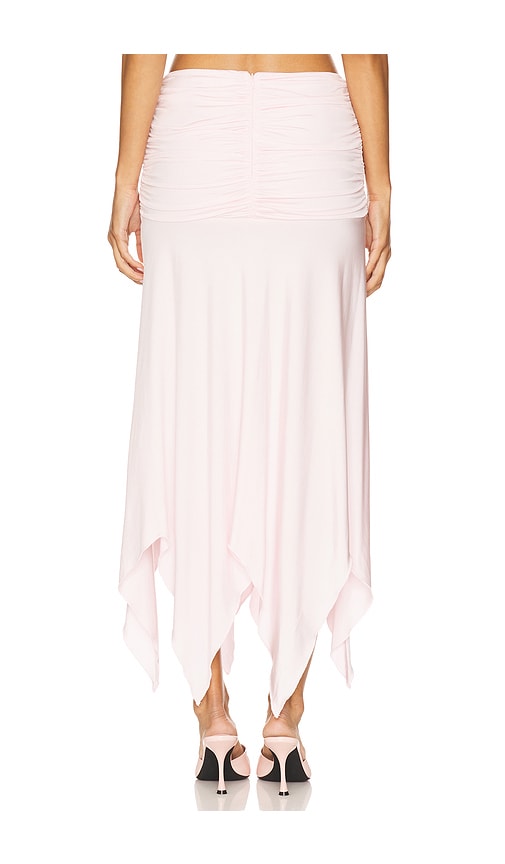 view 4 of 6 Surya Midi Skirt in Baby Pink