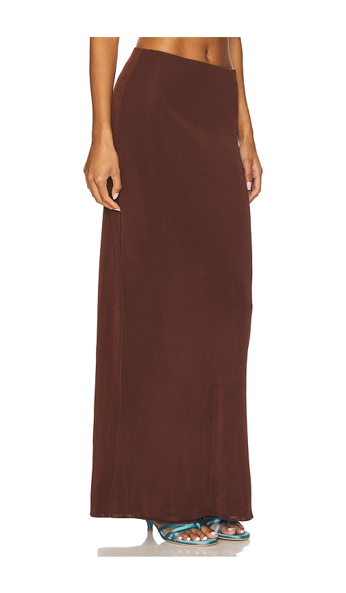 Lovers & Friends Elsy Maxi Skirt In Brown