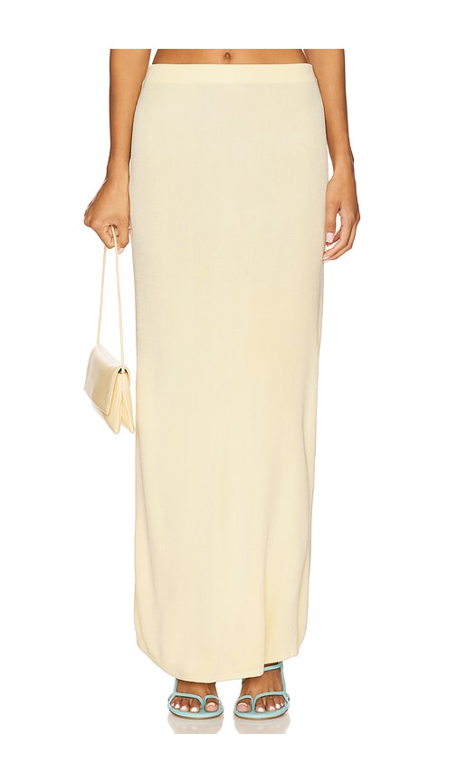Lovers & Friends Elsy Maxi Skirt In Yellow