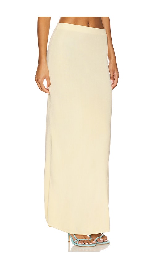 Lovers & Friends Elsy Maxi Skirt In Yellow