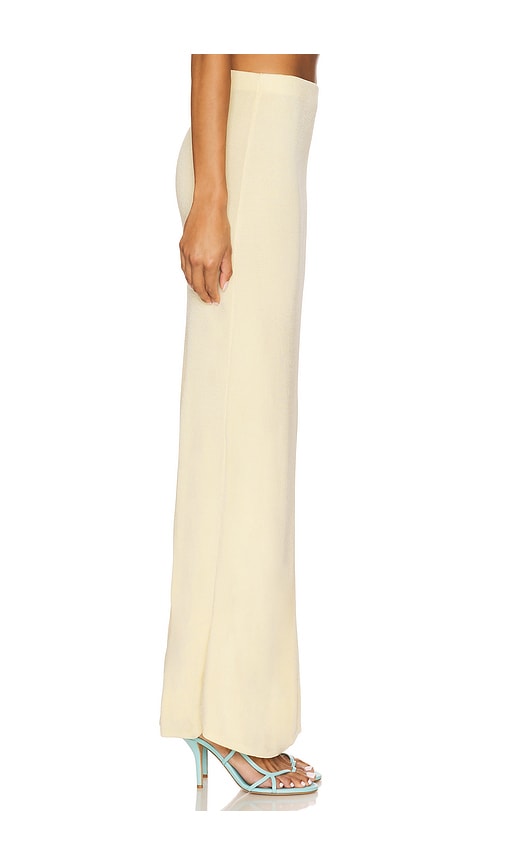 view 3 of 6 Elsy Maxi Skirt in Pale Yellow