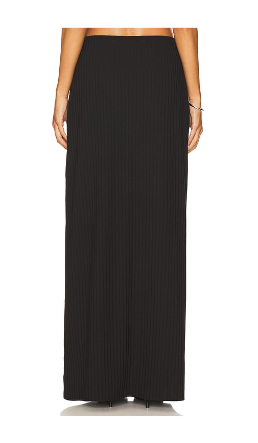 view 4 of 6 Cassie Maxi Skirt in Black