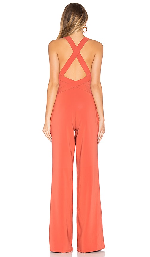 view 3 of 3 x REVOLVE X Marks The Spot Jumpsuit in Blood Orange