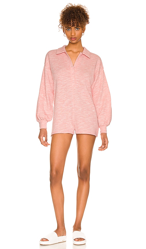 Damen Bekleidung Jumpsuits und Overalls Playsuits Lovers Friends Synthetik KURZOVERALL JULIEN in Pink 