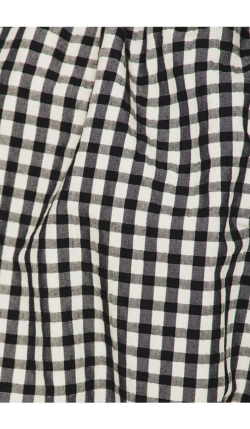 view 4 of 4 Carolina Romper in Black & Gingham
