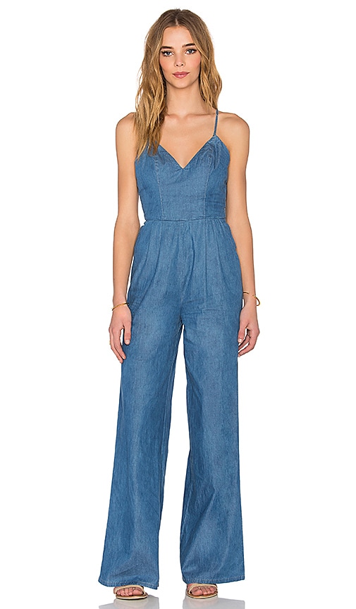 Lovers + Friends Cypress Jumpsuit in Lagoon Blue | REVOLVE