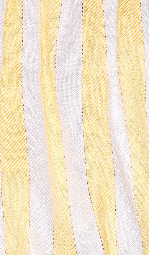 view 5 of 5 Brenda Crop in Yellow Stripe