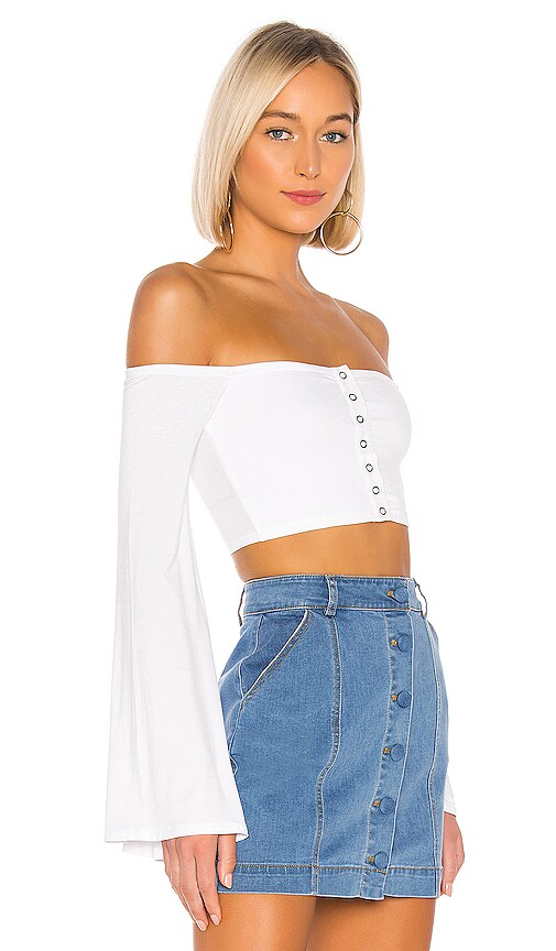 view 2 of 4 Alessandra Top in White