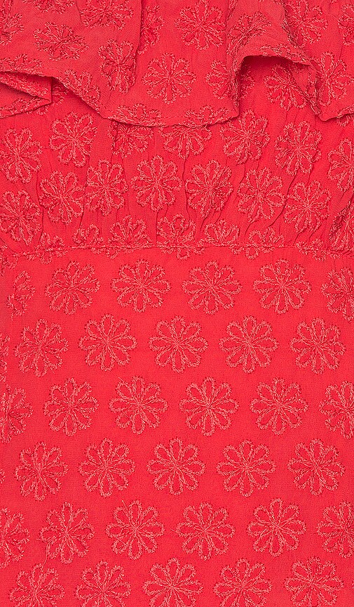 view 5 of 5 Farren Blouse in Tomato Red