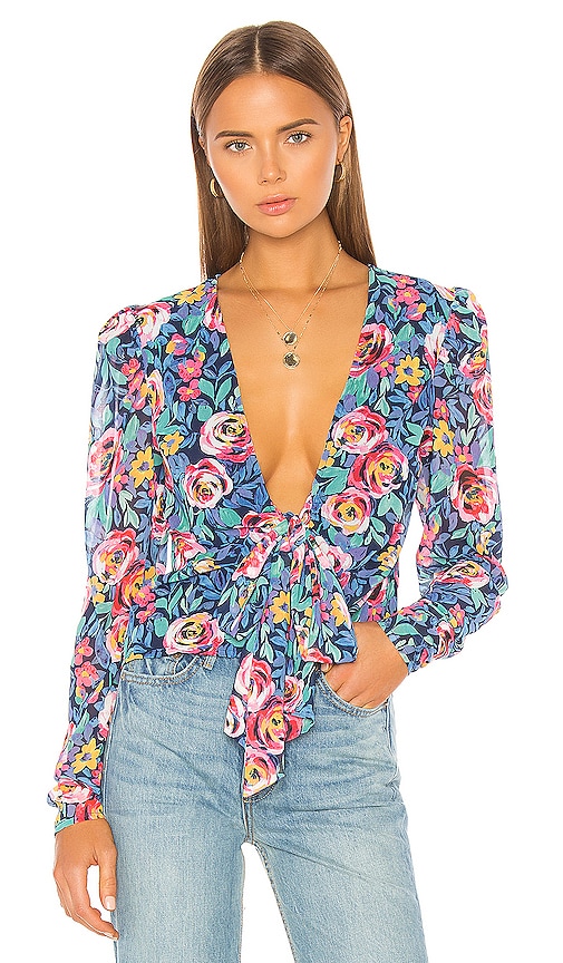 view 1 of 4 Sabina Top in Rose Garden Floral