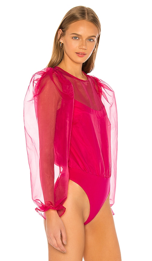 view 3 of 5 Tao Bodysuit in Hot Pink