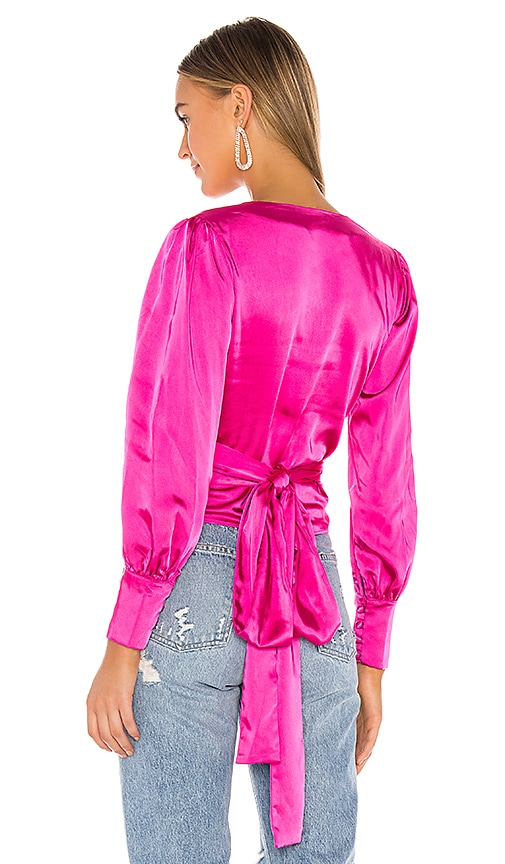 view 4 of 5 Greyson Top in Magenta Pink