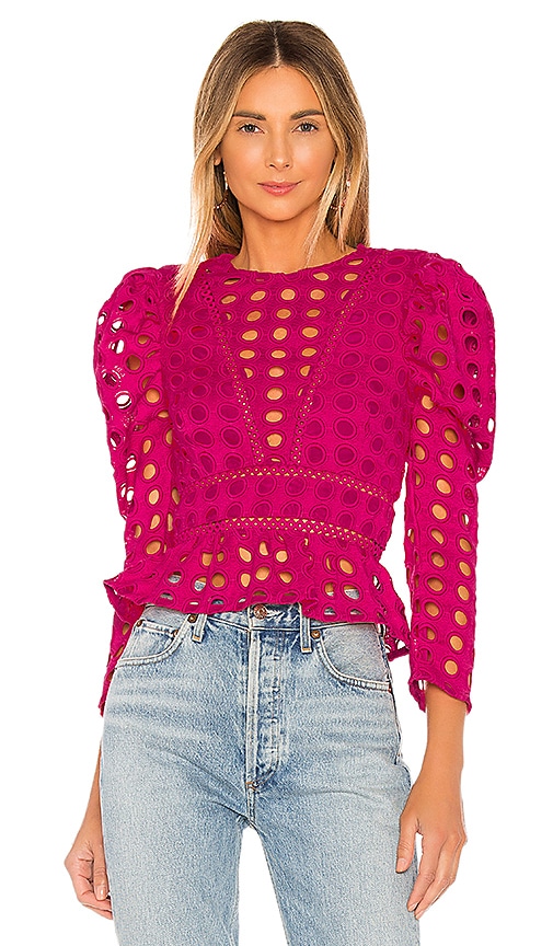 view 1 of 4 Arma Top in Magenta