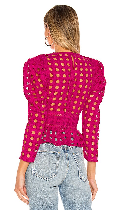 view 3 of 4 Arma Top in Magenta