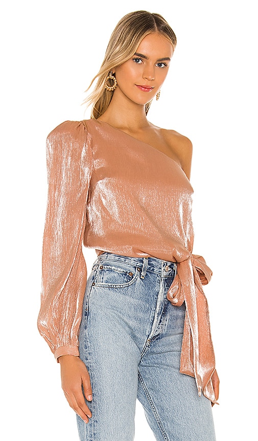 view 2 of 5 Kendall Blouse in Peach Pink