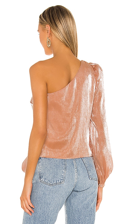 view 3 of 5 Kendall Blouse in Peach Pink