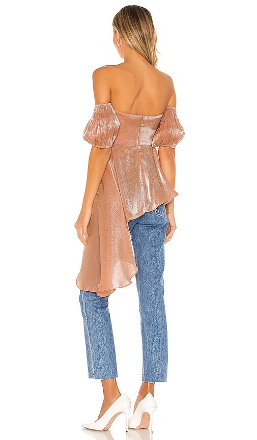 view 4 of 5 Rola Top in Peach Pink