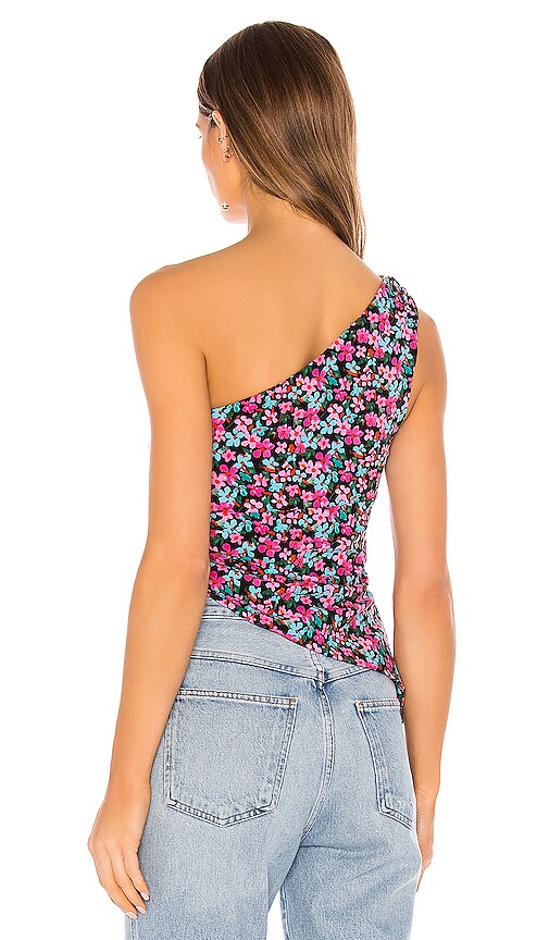 view 3 of 4 Joplin Top in Mixed Floral