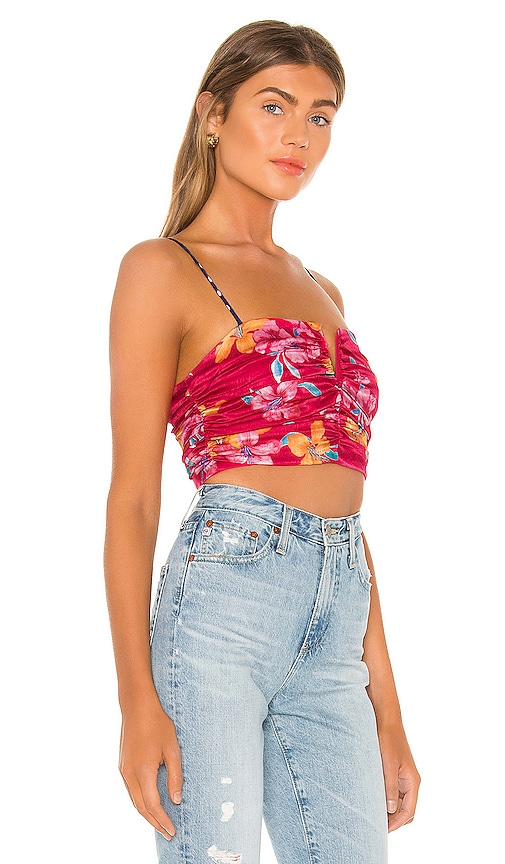 view 2 of 4 Doheny Top in Tropical Print