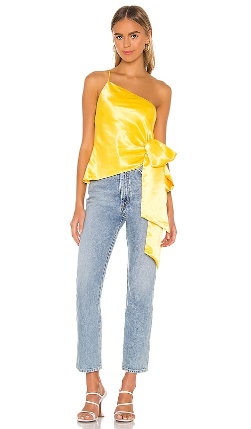 view 5 of 5 Coolidge Top in Canary Yellow