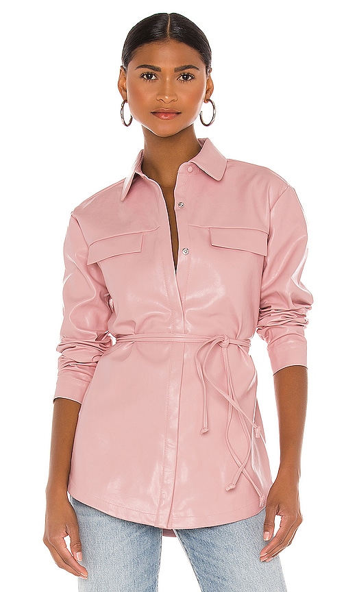 view 1 of 4 Roxanne Shirt in Baby Pink