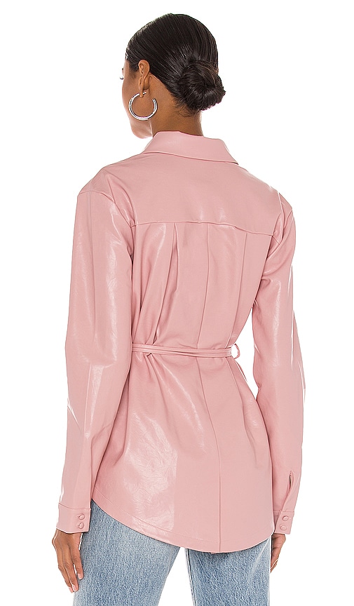 view 3 of 4 Roxanne Shirt in Baby Pink