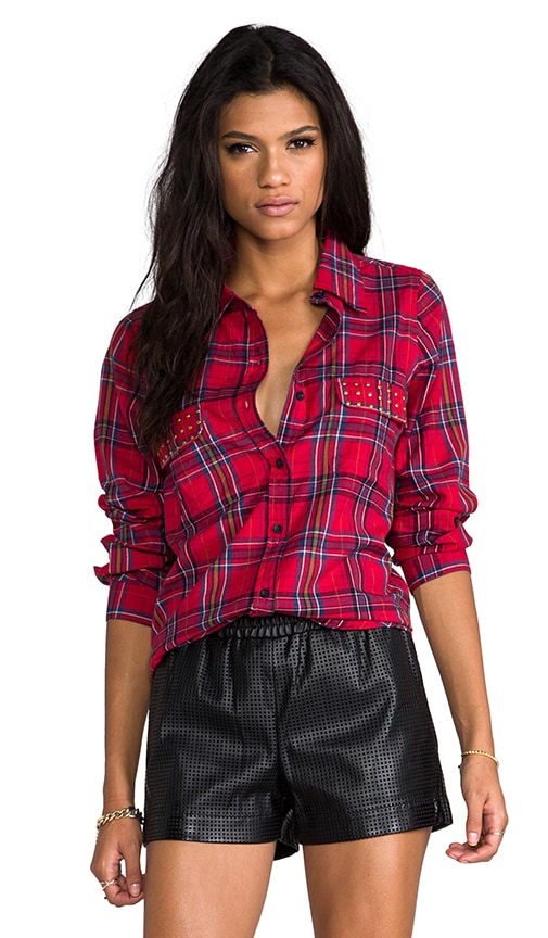 REVOLVE Exclusive Luna Button Down Top