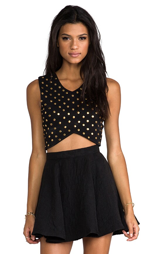 REVOLVE Exclusive Blaine Studded Crop Top