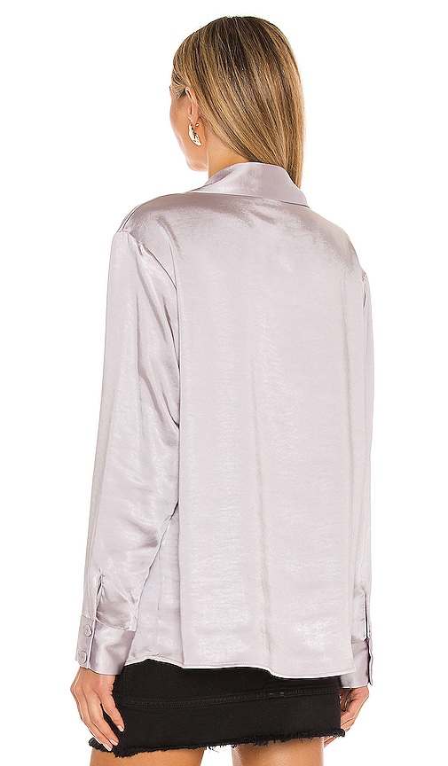 view 3 of 4 Salina Top in Lilac Grey
