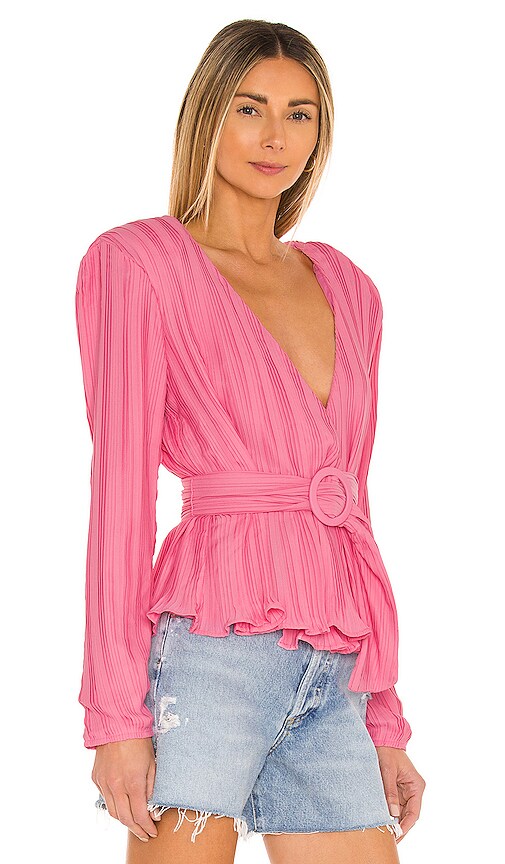 view 2 of 4 Henrietta Top in Candy Pink