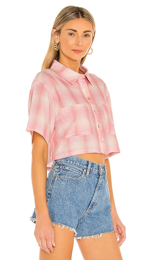 view 2 of 4 Alona Top in Pink Plaid
