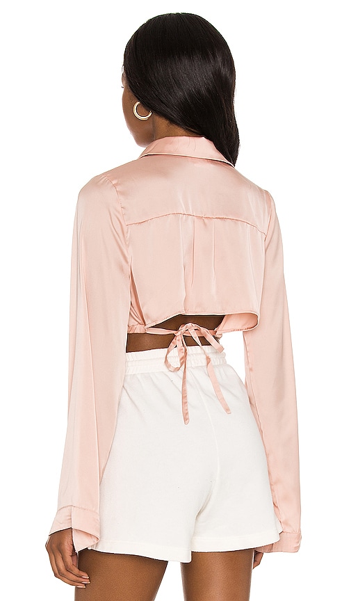 view 3 of 4 Angela Top in Blush Pink