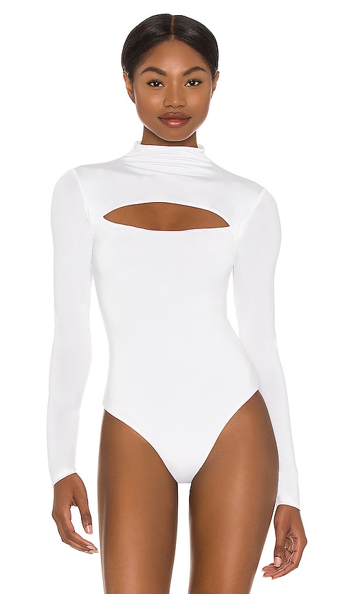 view 2 of 5 Electra Bodysuit in White