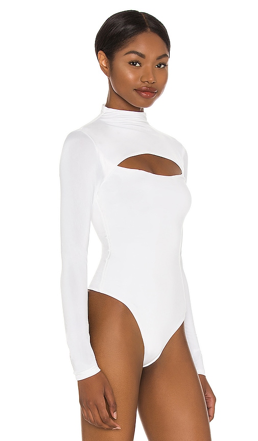 view 3 of 5 Electra Bodysuit in White