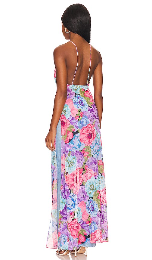 view 4 of 4 Wilshire Maxi Tank in Kim floral