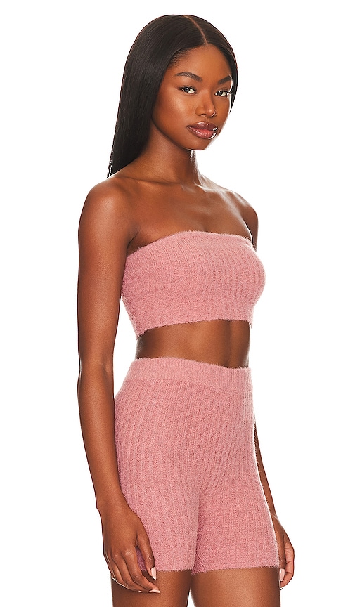 view 2 of 4 Reign Cropped Tube Top in Mauve