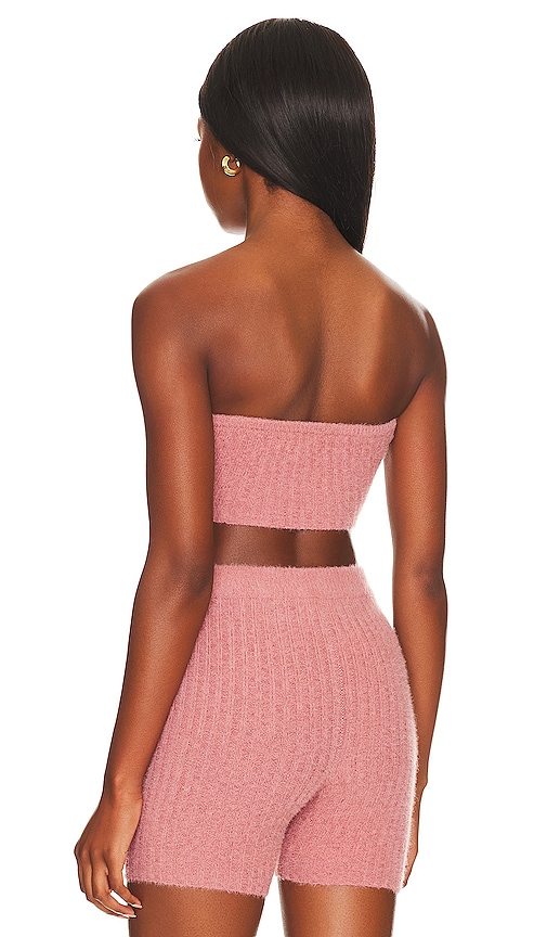 view 3 of 4 Reign Cropped Tube Top in Mauve