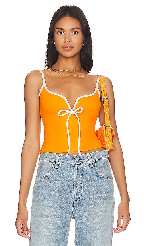 Lovers & Friends Maddison Top In Orange