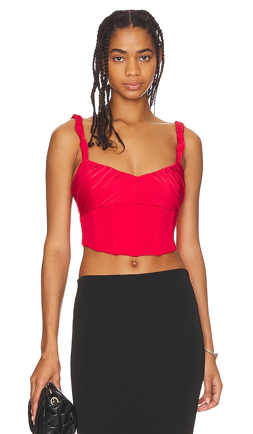Lovers & Friends Starling Top In Red