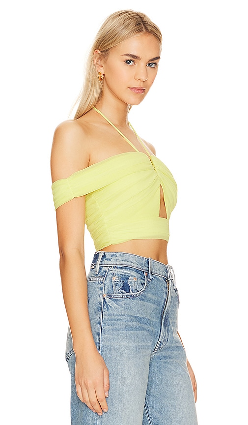 Shop Lovers & Friends Rory Top In Yellow