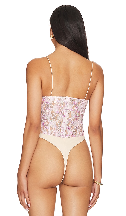 Alese Floral Lace Mesh Bodysuit – Shop Kenzie Boutique