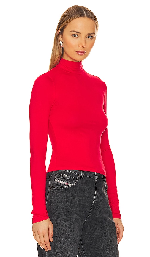 view 2 of 4 Catania Top in Bright Red