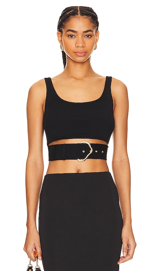 view 1 of 4 Wrena Belted Tank in Black